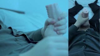 POV: Teen In Suit Fucks Fleshlight Until He Cums