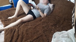 my beauty interferes with reading a book