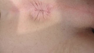 Twink perineum sunning asshole while neighbours can see