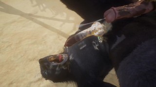 Minotaur Cums HUGE Load Inside Wolf Male (Gay Mating) | Wild Life Furry