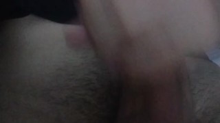 Thomas gets excited before bed and masturbates on cam