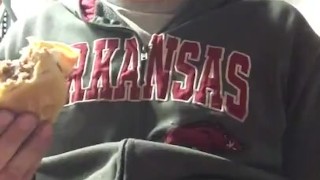 Piggy lunch feeding 3-28-22