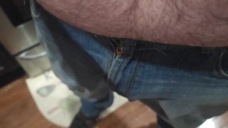 Peeing in mother laws sink