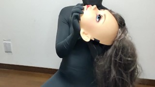 性癖ゼンタイきぐるみフェチのぴっちり肌タイ