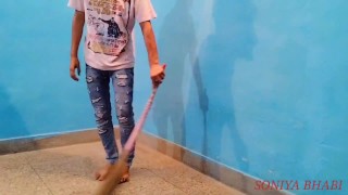 Mistress having sex with her servant