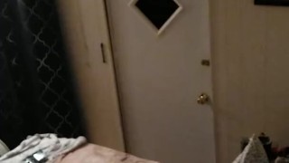 Beautiful white girl smokes in black night gown part 4 ( tight pussy destroyed missionary position)