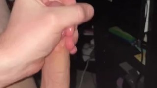 HUGE CUMSHOT WITH MY VIRGIN BUTT PLUGGED