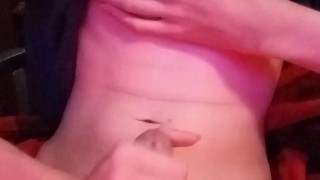 Masturbating a little bit ~