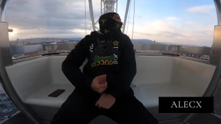 Public Jerk Off in Budapest Eye