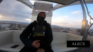 Public Jerk Off in Budapest Eye