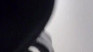 Jacking off and cumming with my pants down to my ankles at the Chicago airport bathroom