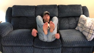 Showing My virgin tight ass