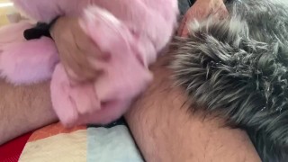 Pink Fur Masturbation 