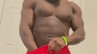 MrBigDThomas getting dressed for the gym