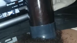 suck it and hold my nuts look up at me