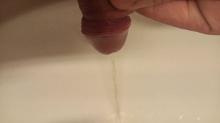 Pee in a friends sink