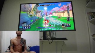 This boy gets playing video games naked