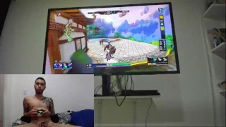 This boy gets playing video games naked