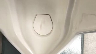 Pee in the toilet of a multi-tenant building