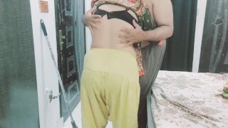 Indian Maid Fucked By Old Daddy At Home