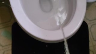 Big dick pissing 6