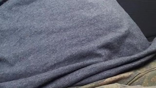 Stuffing My Face In The Car 