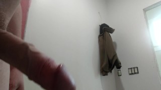 Hot guy, bored at work uploading HWP video 