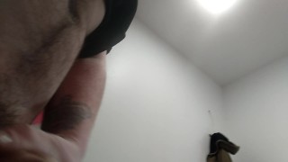 Hot guy, bored at work uploading HWP video 