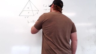 Muscular Irish math professor gets a quick 69. WATCH THE END!