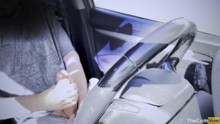 PUBLIC MASTURBATION: Risky masturbation in GYM parking lot & eating my cum after orgasm (4K - 60FPS)