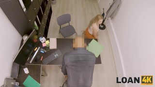 LOAN4K. MILF gladly takes part in sexual affair with creditor for money