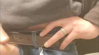 Johnholmesjunior in late night shift after work solo show with monster cock and huge load