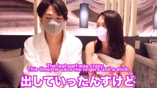 深田えいみの潮吹き方法を試してみたら大量ハメ潮アクメでイキまくりました... Squirting Orgasm Challenge w/ Amateur Couple While Fucking