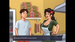 Summertime Saga: Hot Italian MILF From The Pizzeria-Ep55