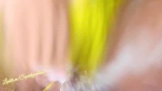 Intense squirting...Follow me for more clips Twitter @goddess_squirt