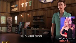 (Episode 15) CUNI derrière le comptoir devant un client ! FR Treasure of Nadia Story