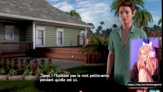 (Episode 25) Deep throat sur la table de massage ! FR Treasure of Nadia ( porngame )