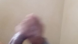 He couldn't stop cumming