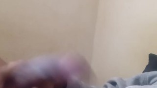 He couldn't stop cumming