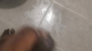 Haciéndome una paja.