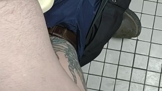 Work jerk and cum