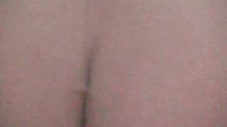 Using my large dildo for the first time