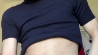 18 year old TWINK jerks off and cums EXTREM HOT