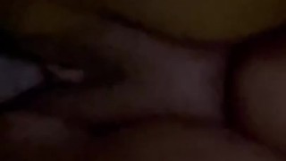 Creaming and Squirting on big black dick