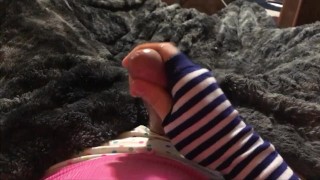 Stroking Myself And CUMMING 