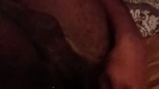 Getting Dick while GF in Living Room 