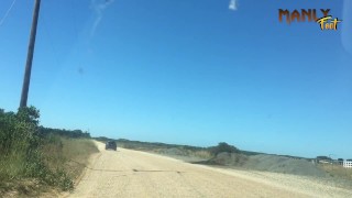 CUM FINS & FLIPPERS - PUBLIC NUDIST BEACH - CUM FEET SOCKS SERIES - MANLYFOOT 💦 🦶 - EPISODE 3