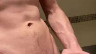Hot masturbation in bathroom by Serg Grand❤️