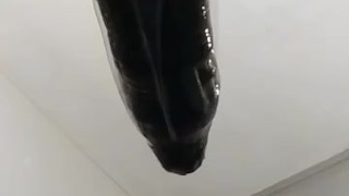 Alone dildo fucked my horny ass n made myself cum