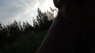 He took off his underpants and rode naked through the village